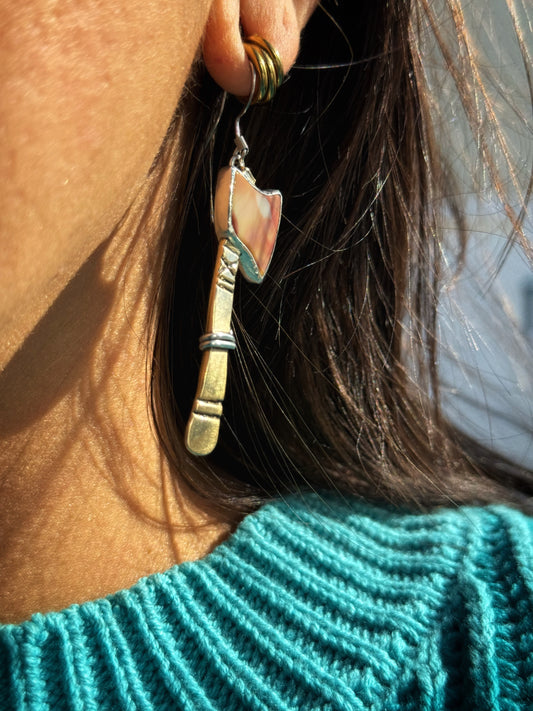 Tomahawk Earrings